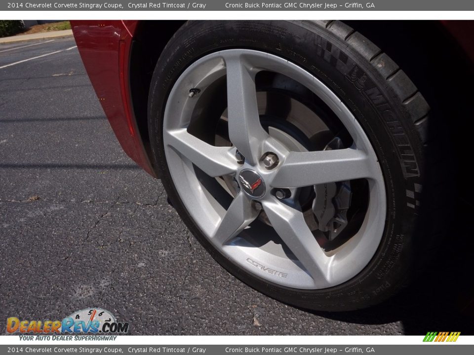 2014 Chevrolet Corvette Stingray Coupe Crystal Red Tintcoat / Gray Photo #18