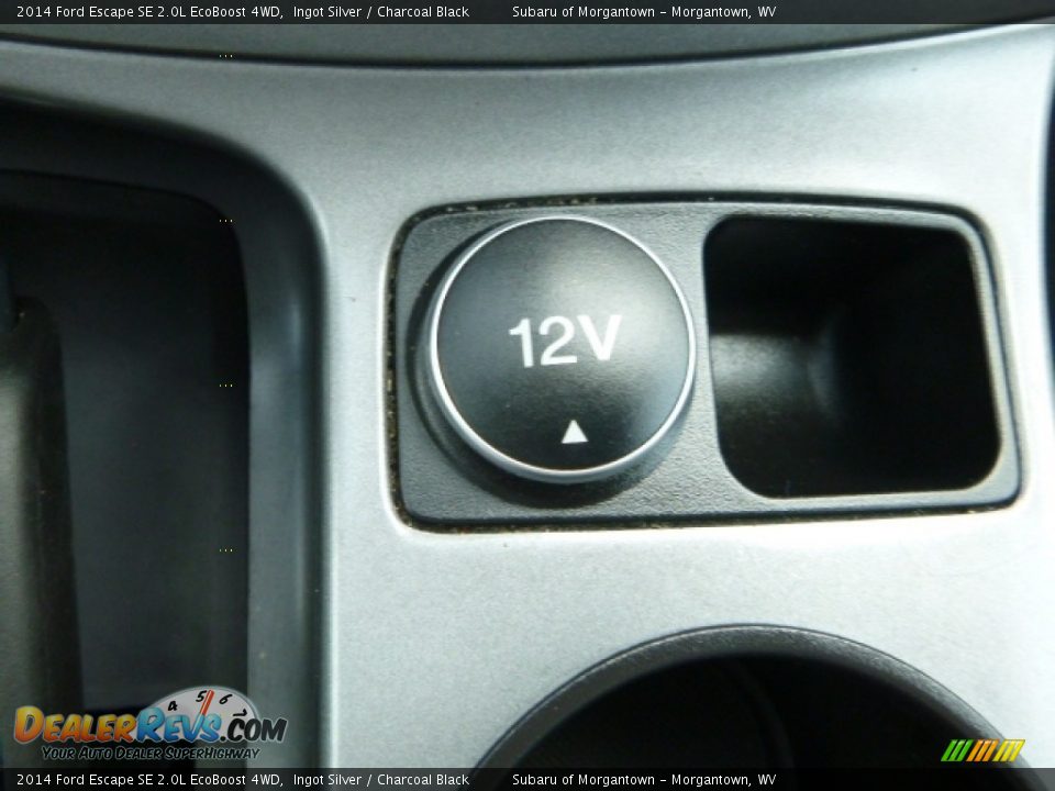 2014 Ford Escape SE 2.0L EcoBoost 4WD Ingot Silver / Charcoal Black Photo #25