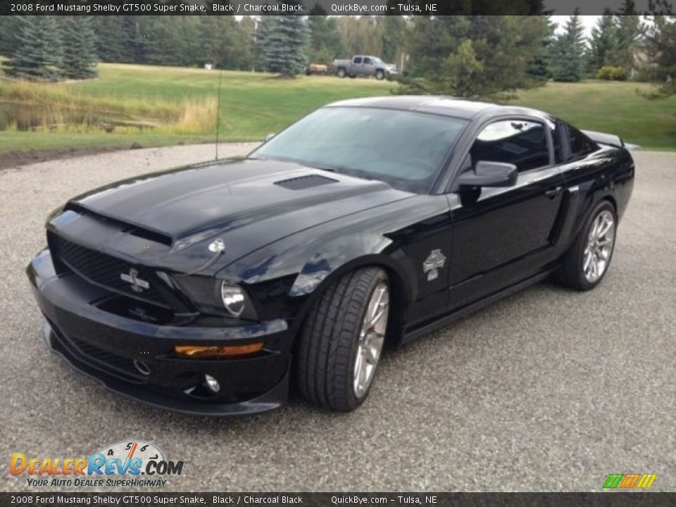 Black 2008 Ford Mustang Shelby GT500 Super Snake Photo #1