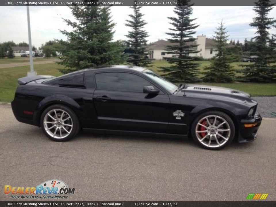 Black 2008 Ford Mustang Shelby GT500 Super Snake Photo #3