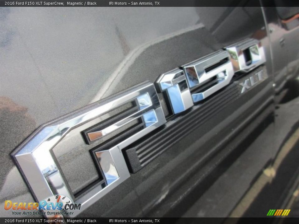 2016 Ford F150 XLT SuperCrew Magnetic / Black Photo #3