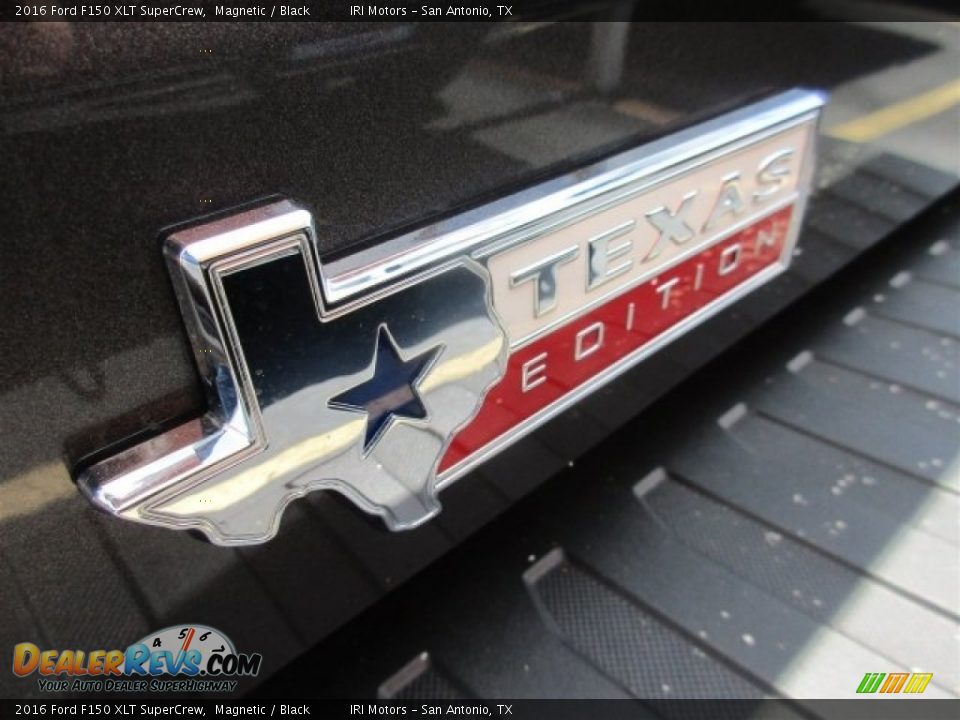 2016 Ford F150 XLT SuperCrew Magnetic / Black Photo #6