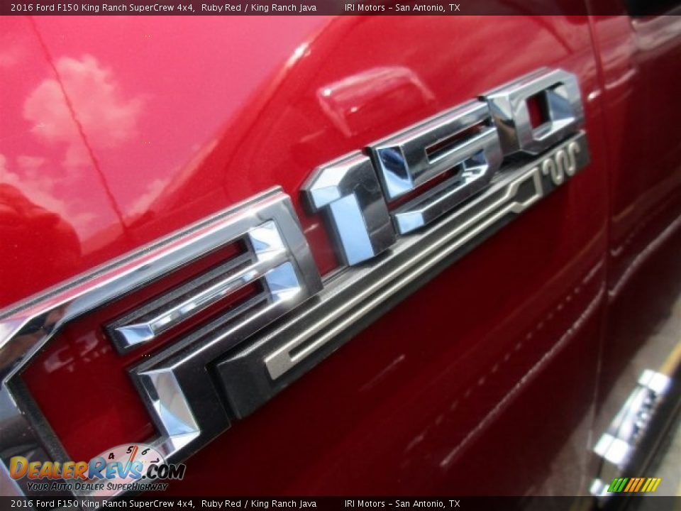 2016 Ford F150 King Ranch SuperCrew 4x4 Ruby Red / King Ranch Java Photo #3