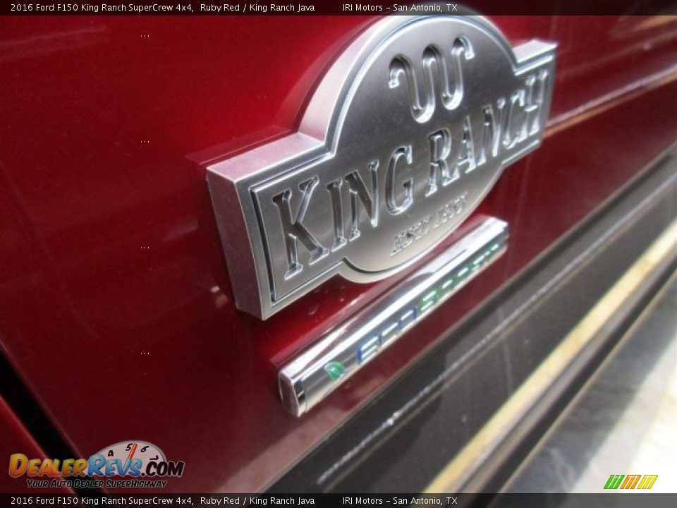 2016 Ford F150 King Ranch SuperCrew 4x4 Ruby Red / King Ranch Java Photo #4