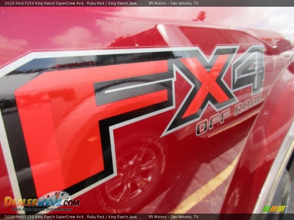 2016 Ford F150 King Ranch SuperCrew 4x4 Ruby Red / King Ranch Java Photo #9