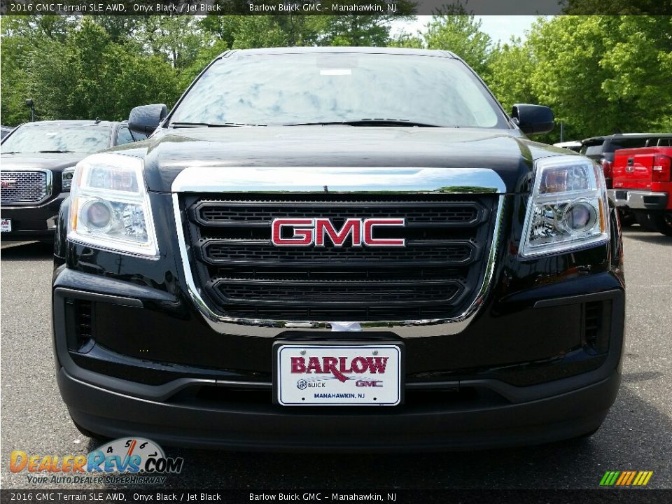 2016 GMC Terrain SLE AWD Onyx Black / Jet Black Photo #2