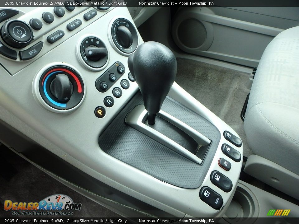 2005 Chevrolet Equinox LS AWD Galaxy Silver Metallic / Light Gray Photo #12