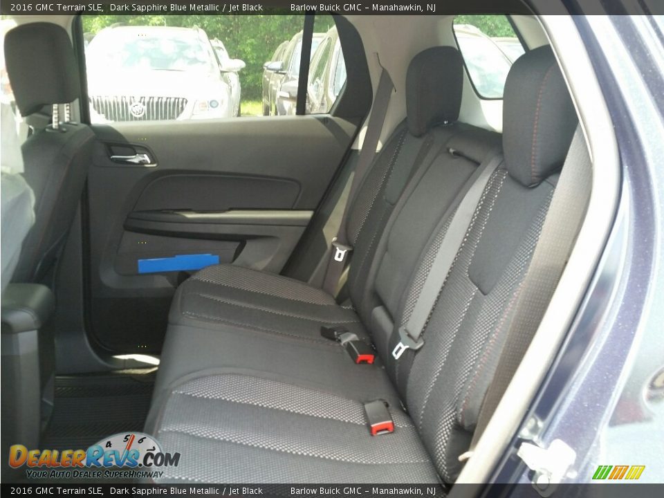 2016 GMC Terrain SLE Dark Sapphire Blue Metallic / Jet Black Photo #6