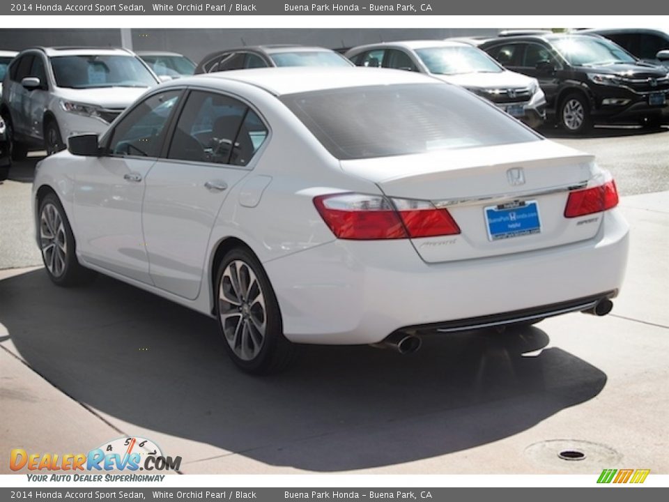 2014 Honda Accord Sport Sedan White Orchid Pearl / Black Photo #2