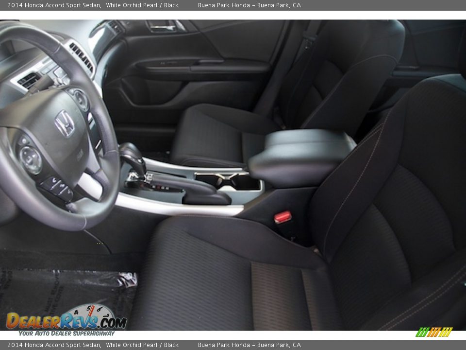 2014 Honda Accord Sport Sedan White Orchid Pearl / Black Photo #3