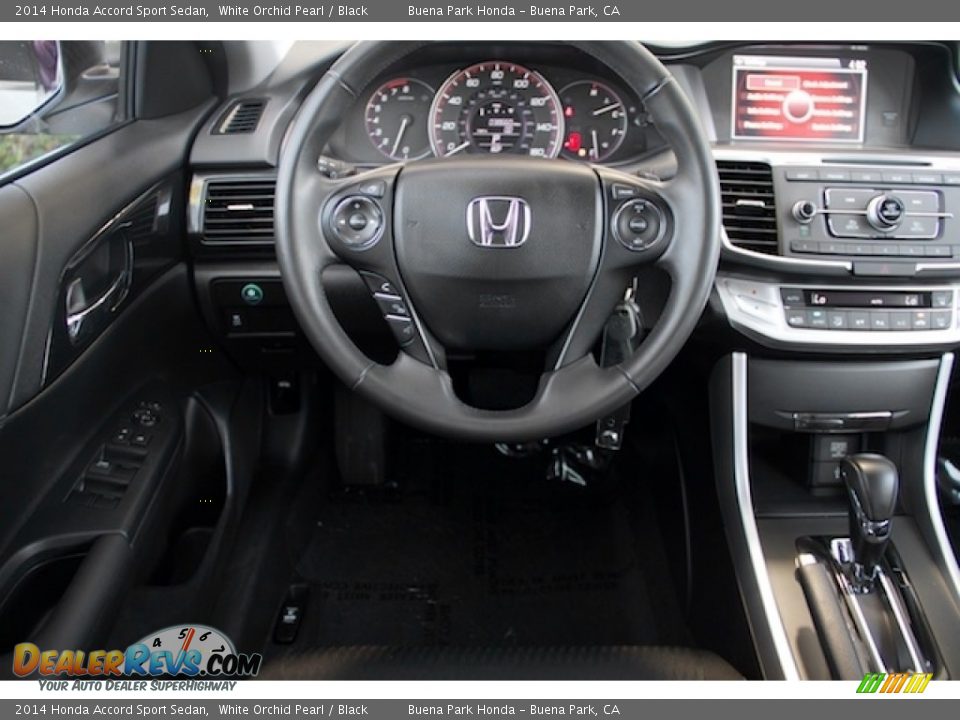 2014 Honda Accord Sport Sedan White Orchid Pearl / Black Photo #5
