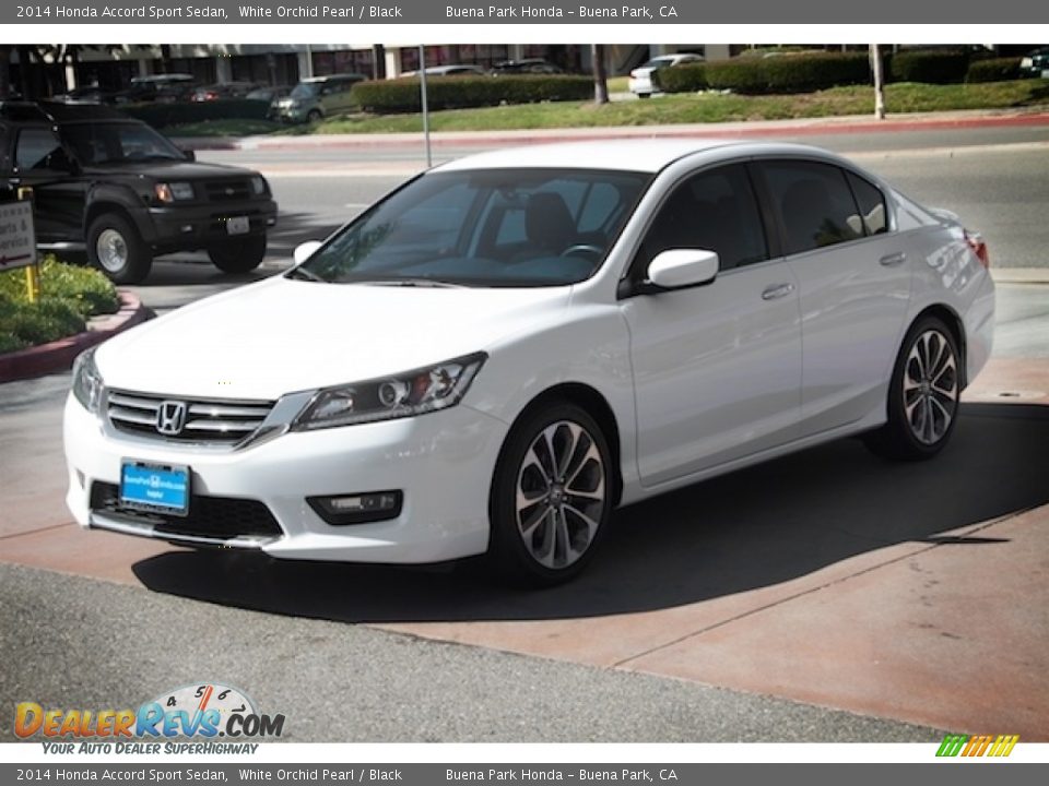 2014 Honda Accord Sport Sedan White Orchid Pearl / Black Photo #8