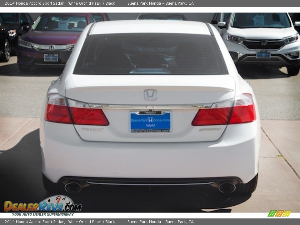 2014 Honda Accord Sport Sedan White Orchid Pearl / Black Photo #10
