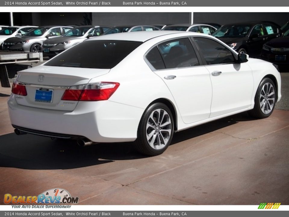 2014 Honda Accord Sport Sedan White Orchid Pearl / Black Photo #11