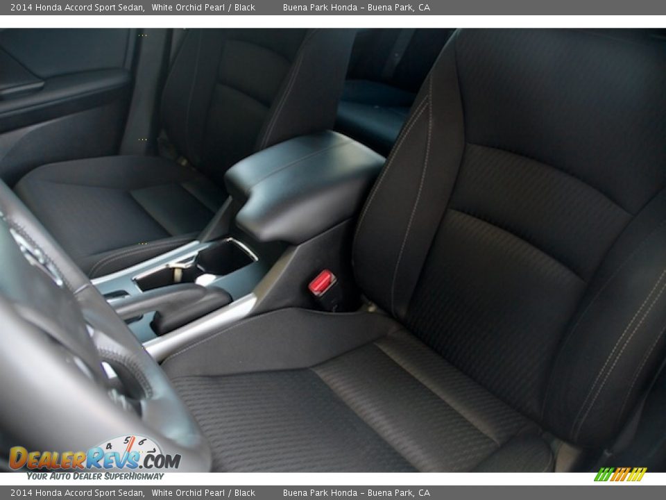 2014 Honda Accord Sport Sedan White Orchid Pearl / Black Photo #14