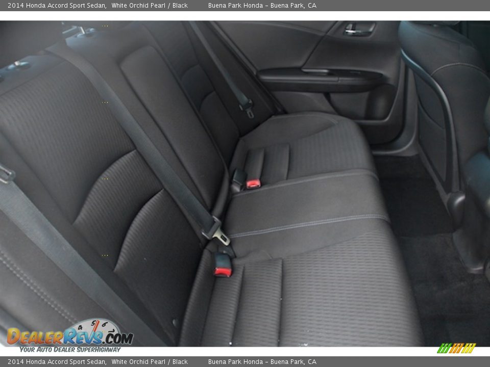 2014 Honda Accord Sport Sedan White Orchid Pearl / Black Photo #16