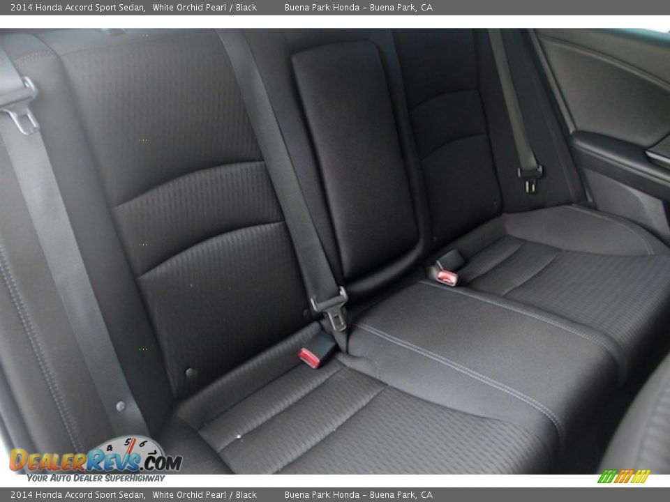 2014 Honda Accord Sport Sedan White Orchid Pearl / Black Photo #17