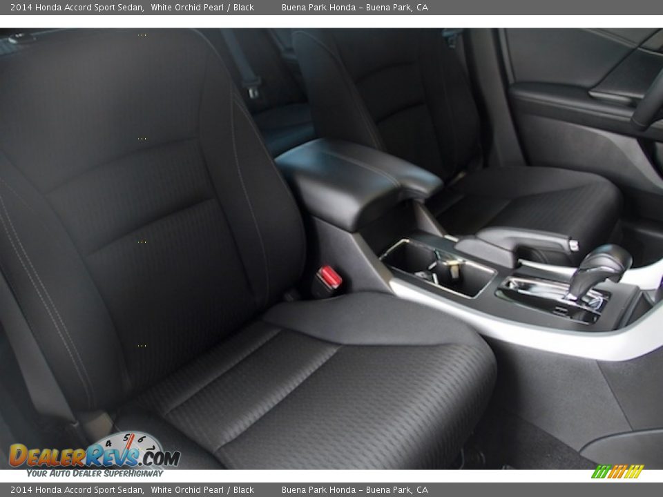 2014 Honda Accord Sport Sedan White Orchid Pearl / Black Photo #19