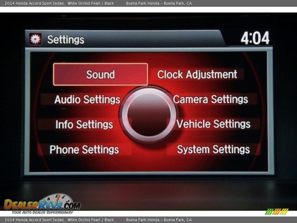 2014 Honda Accord Sport Sedan White Orchid Pearl / Black Photo #20