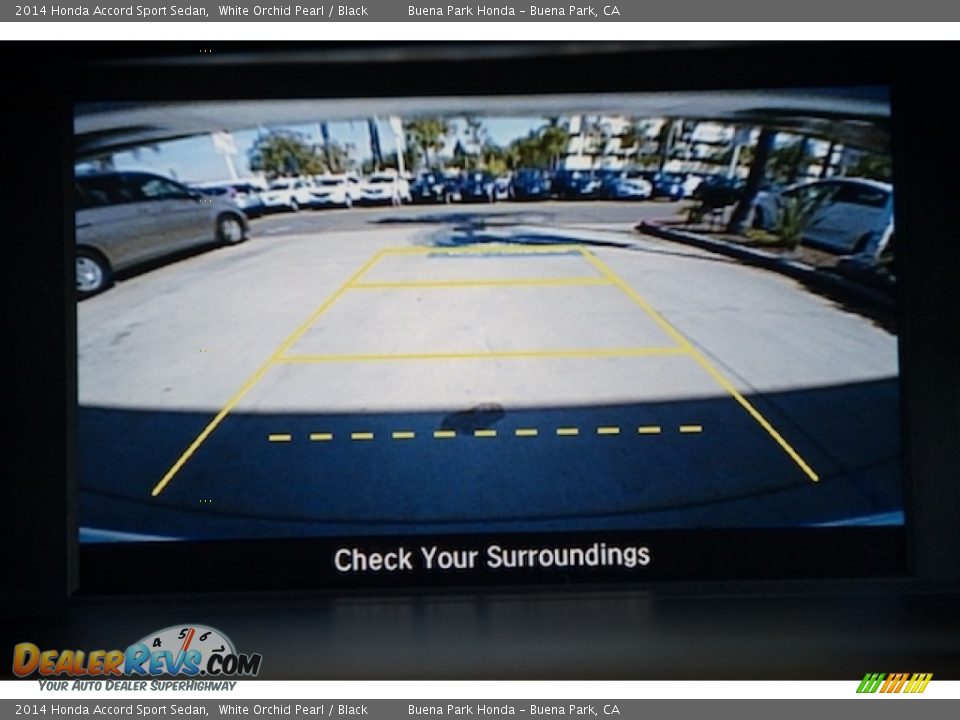 2014 Honda Accord Sport Sedan White Orchid Pearl / Black Photo #21