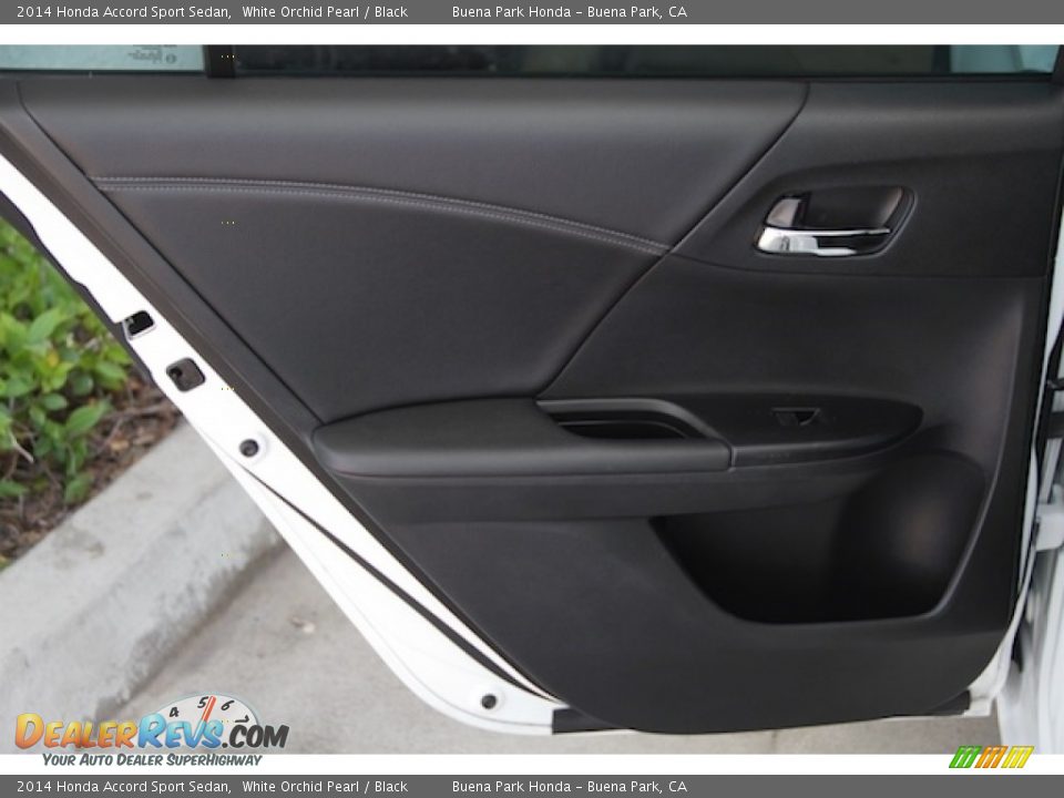 2014 Honda Accord Sport Sedan White Orchid Pearl / Black Photo #24