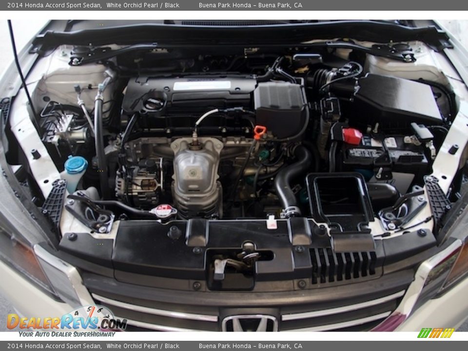 2014 Honda Accord Sport Sedan White Orchid Pearl / Black Photo #27