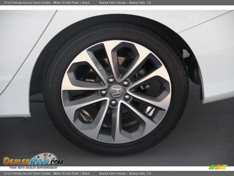 2014 Honda Accord Sport Sedan White Orchid Pearl / Black Photo #29