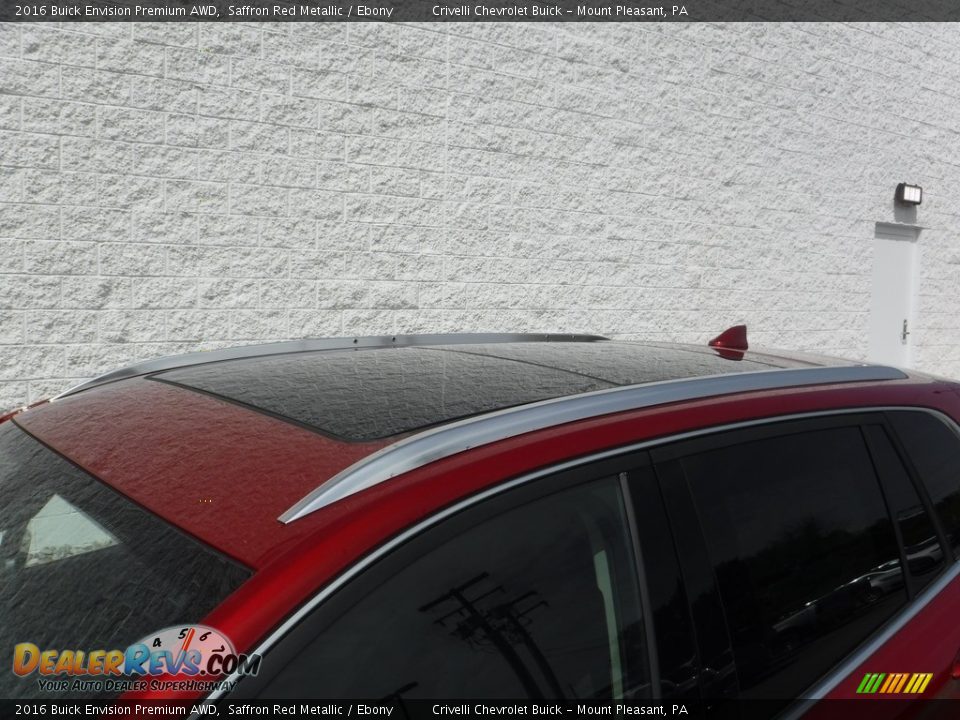 2016 Buick Envision Premium AWD Saffron Red Metallic / Ebony Photo #4