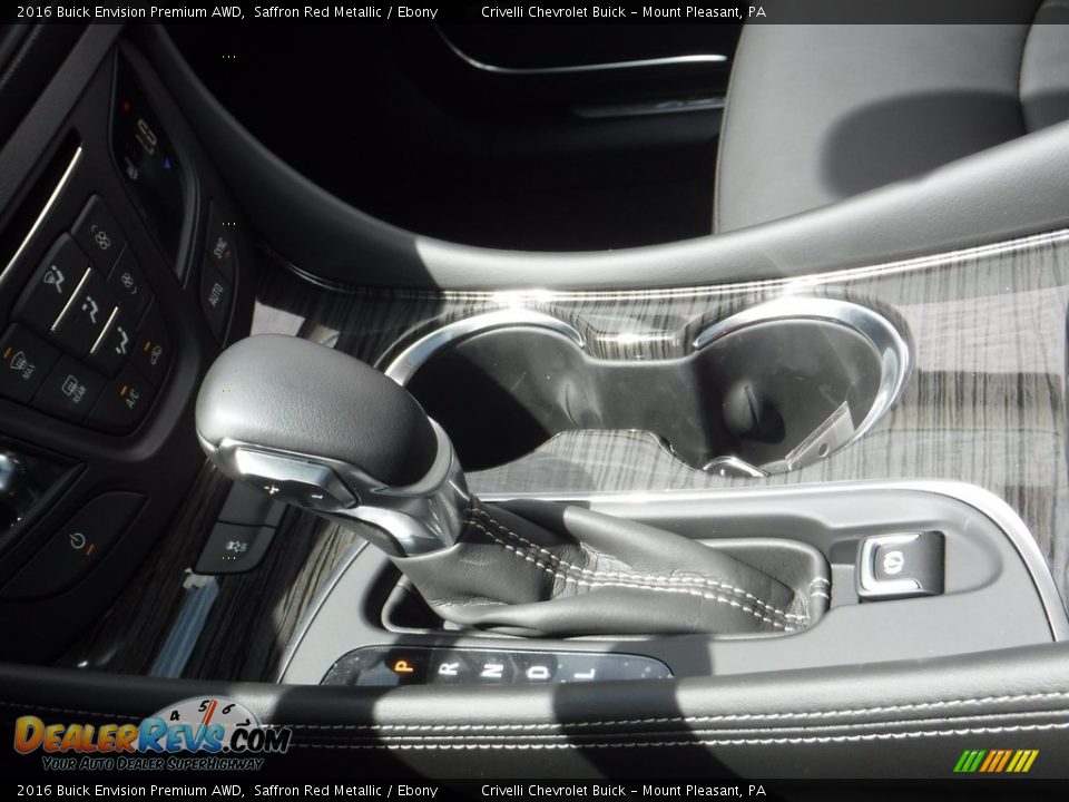 2016 Buick Envision Premium AWD Saffron Red Metallic / Ebony Photo #19