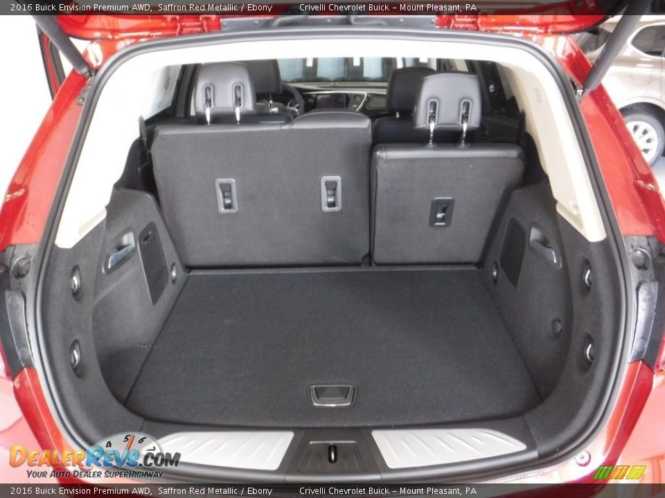 2016 Buick Envision Premium AWD Saffron Red Metallic / Ebony Photo #24