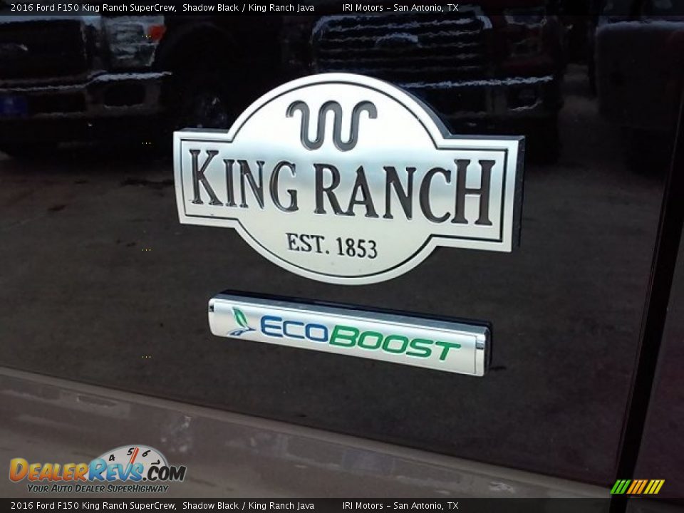 2016 Ford F150 King Ranch SuperCrew Shadow Black / King Ranch Java Photo #23