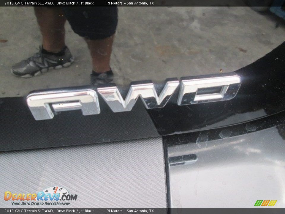 2013 GMC Terrain SLE AWD Onyx Black / Jet Black Photo #6