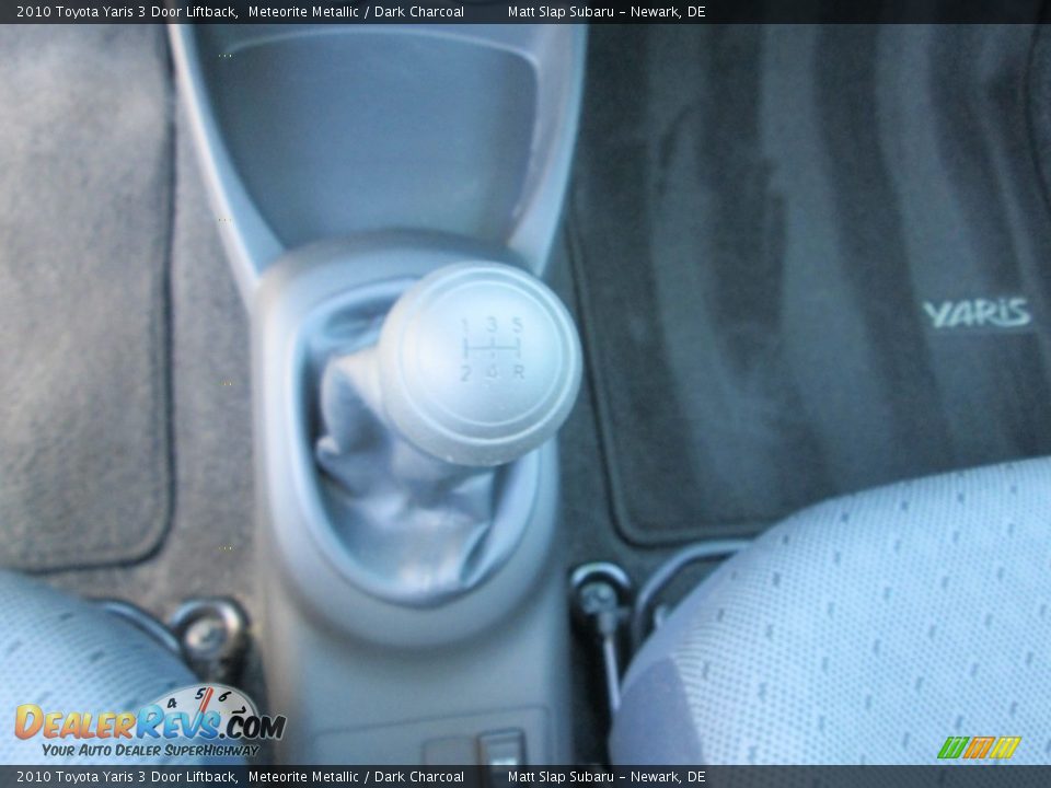2010 Toyota Yaris 3 Door Liftback Meteorite Metallic / Dark Charcoal Photo #23