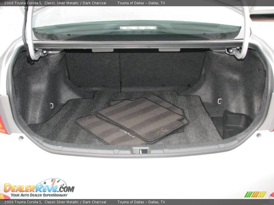 2009 Toyota Corolla S Classic Silver Metallic / Dark Charcoal Photo #7