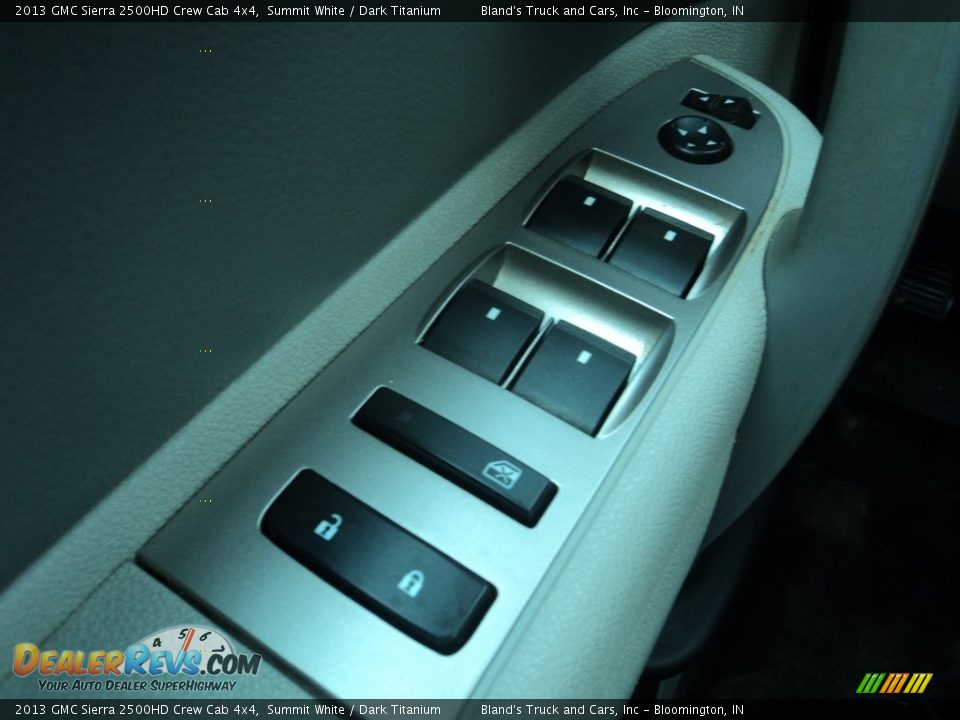 2013 GMC Sierra 2500HD Crew Cab 4x4 Summit White / Dark Titanium Photo #13