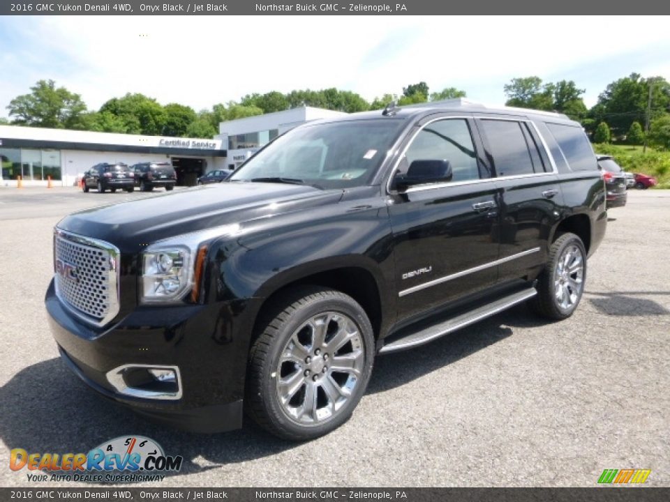 2016 GMC Yukon Denali 4WD Onyx Black / Jet Black Photo #1