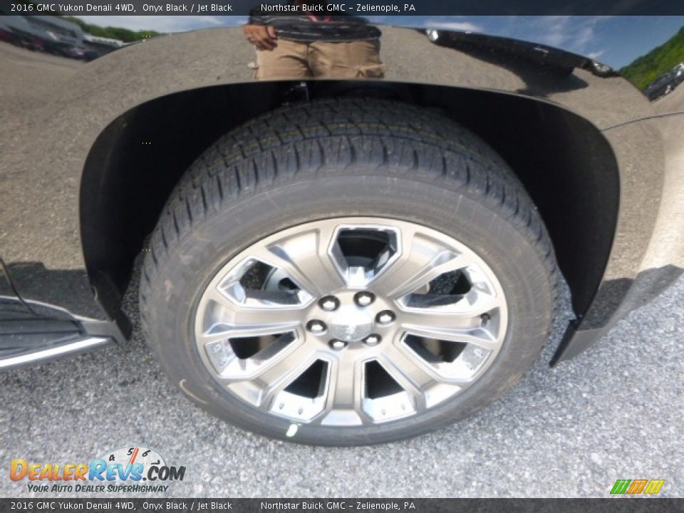 2016 GMC Yukon Denali 4WD Onyx Black / Jet Black Photo #9