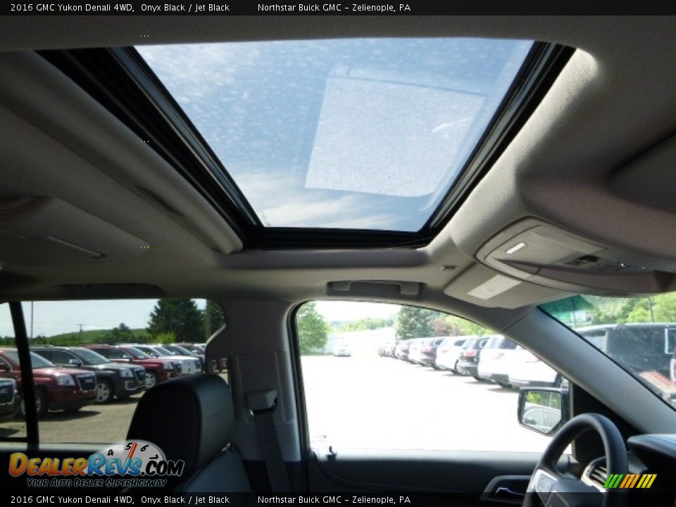 2016 GMC Yukon Denali 4WD Onyx Black / Jet Black Photo #11