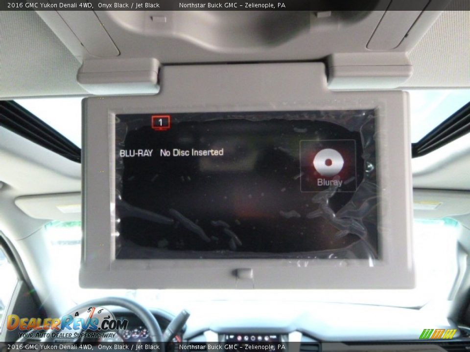 2016 GMC Yukon Denali 4WD Onyx Black / Jet Black Photo #13