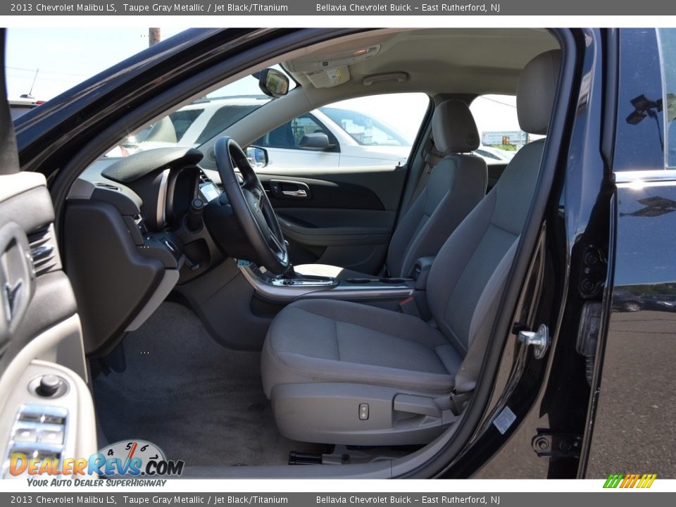 2013 Chevrolet Malibu LS Taupe Gray Metallic / Jet Black/Titanium Photo #9