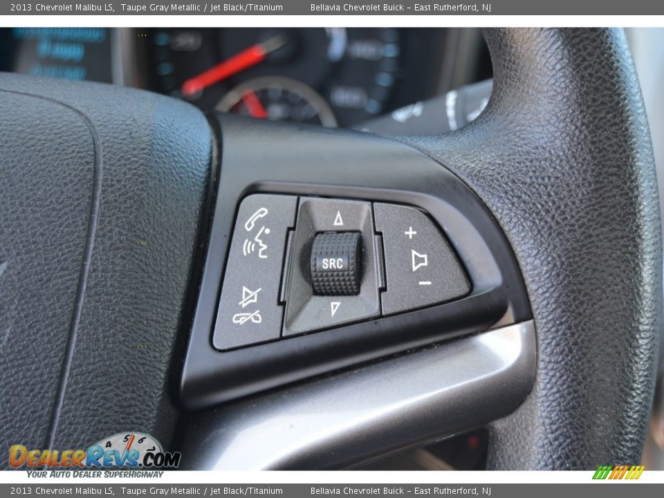 2013 Chevrolet Malibu LS Taupe Gray Metallic / Jet Black/Titanium Photo #17