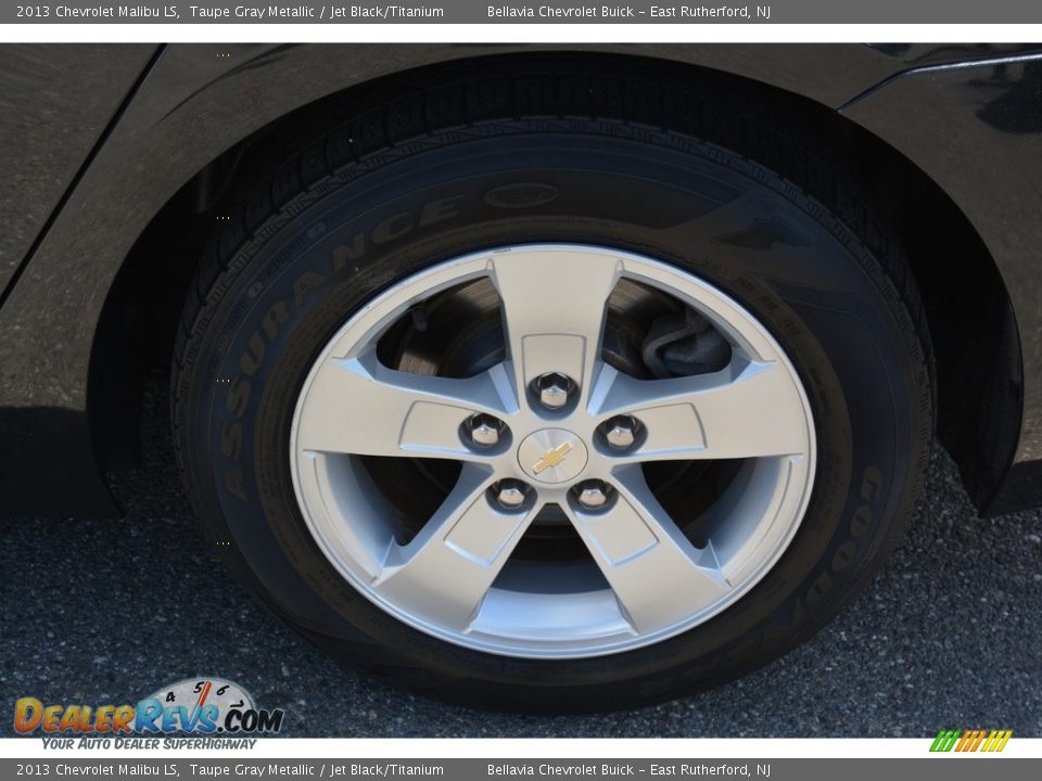 2013 Chevrolet Malibu LS Taupe Gray Metallic / Jet Black/Titanium Photo #20