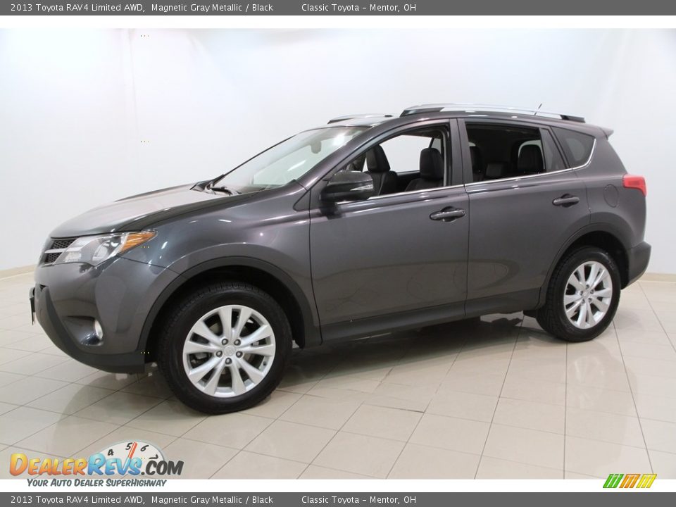 2013 Toyota RAV4 Limited AWD Magnetic Gray Metallic / Black Photo #3