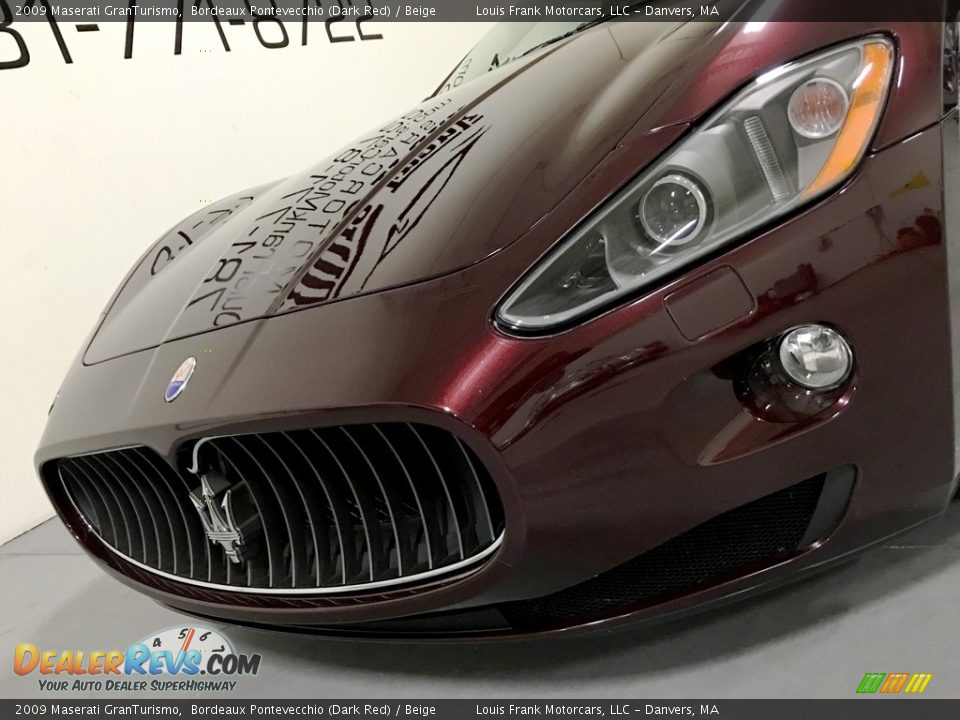 2009 Maserati GranTurismo Bordeaux Pontevecchio (Dark Red) / Beige Photo #24