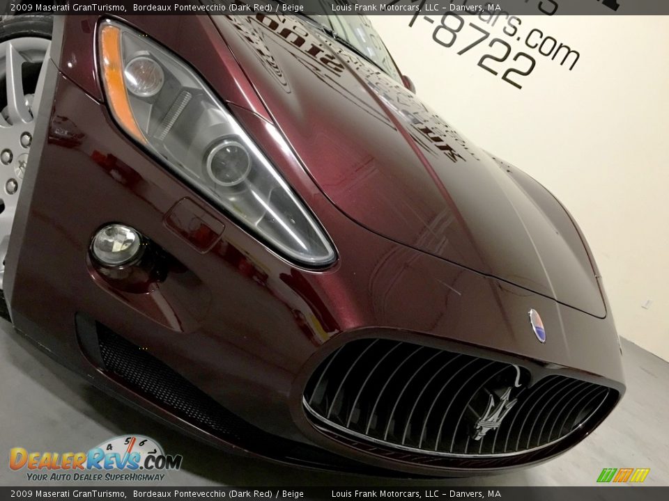 2009 Maserati GranTurismo Bordeaux Pontevecchio (Dark Red) / Beige Photo #26