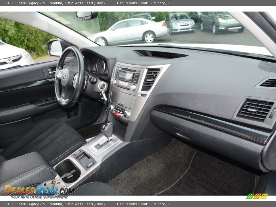 2013 Subaru Legacy 2.5i Premium Satin White Pearl / Black Photo #5