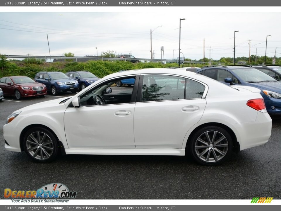 2013 Subaru Legacy 2.5i Premium Satin White Pearl / Black Photo #10