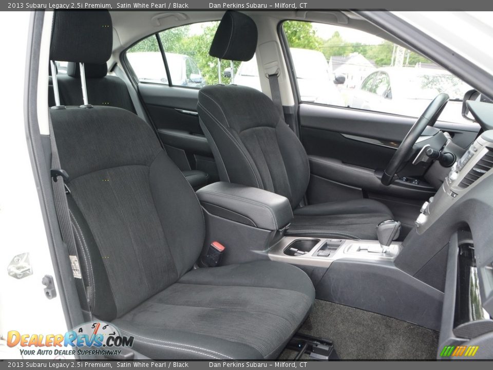 2013 Subaru Legacy 2.5i Premium Satin White Pearl / Black Photo #16
