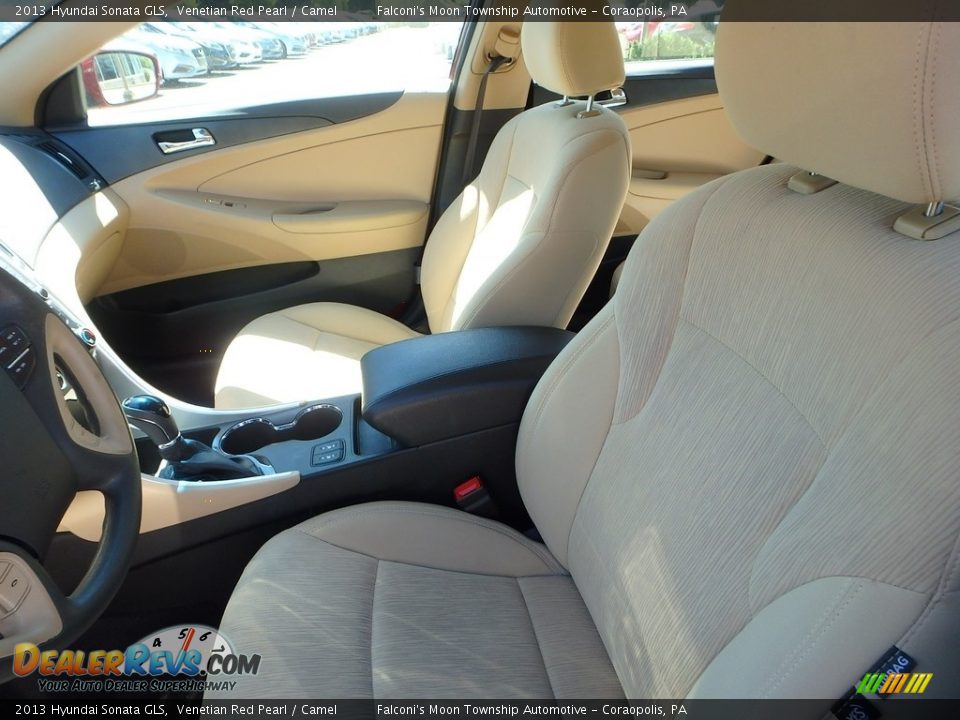 2013 Hyundai Sonata GLS Venetian Red Pearl / Camel Photo #2