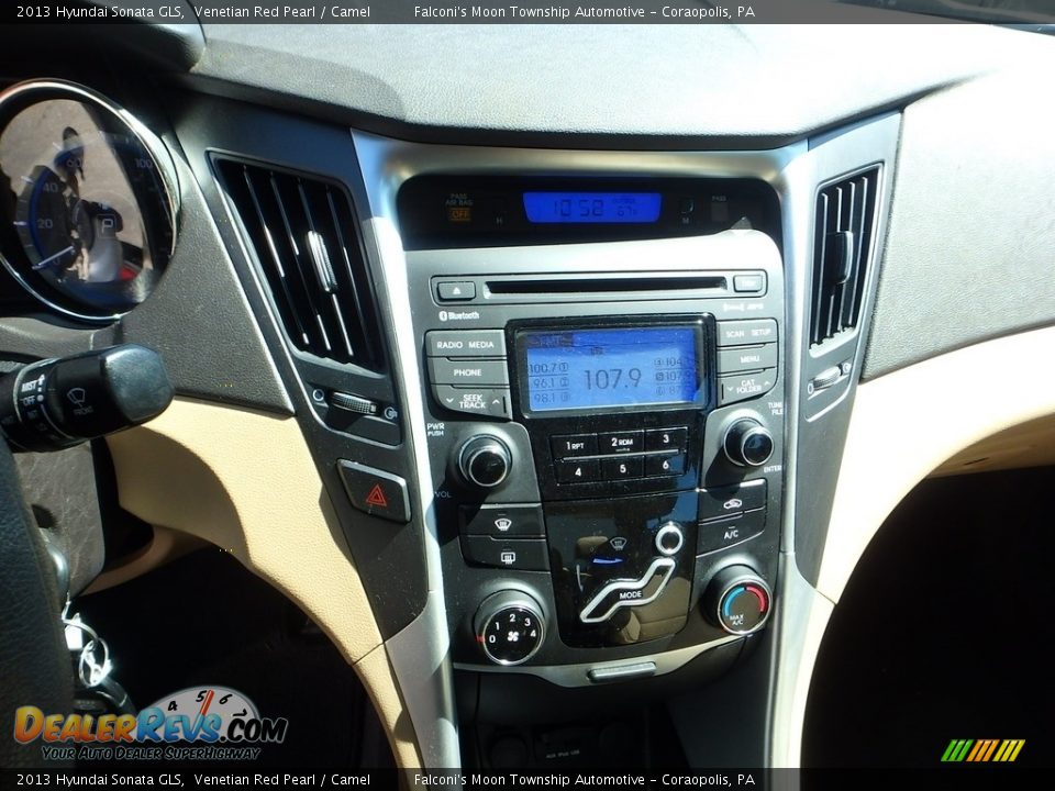 2013 Hyundai Sonata GLS Venetian Red Pearl / Camel Photo #3